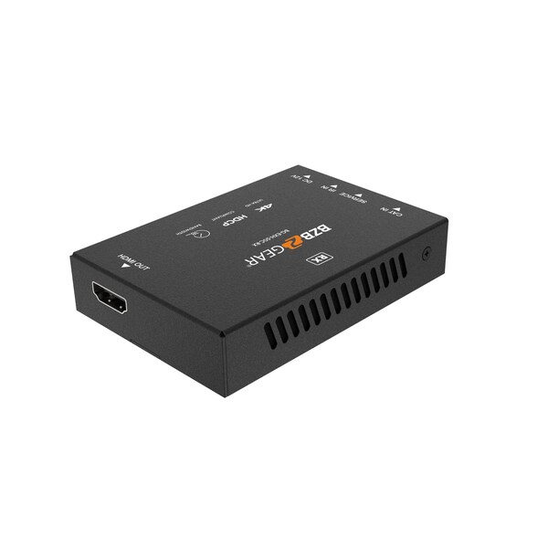Bzbgear 4K UHD HDMI Extender with Bi-directional IR over a Single Cat5e/6/7 up to 165ft - BG-EXH-50C