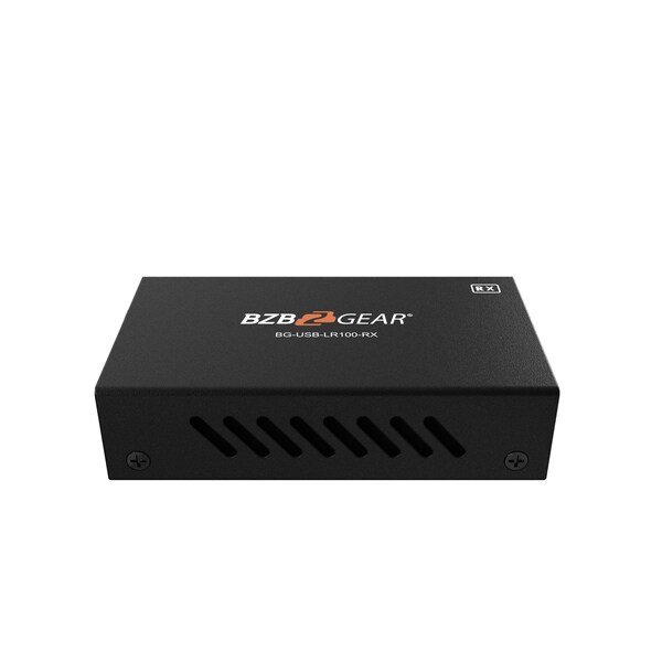 Bzbgear 2-Port USB 2.0 Extender Over a Single CAT5E/6/7 Cable up to 330ft - BG-USB-LR100