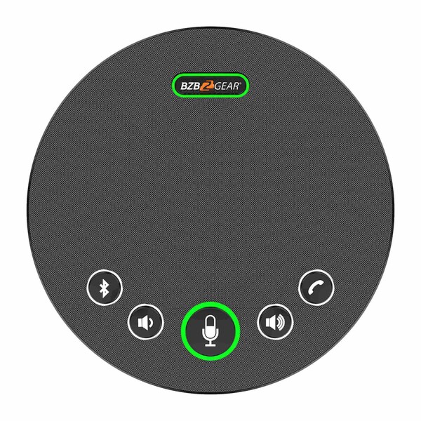 Bzbgear USB/Bluetooth Desktop Conference Speakerphones with 360 Audio Pickup up to 16ft - BG-OMNITALK