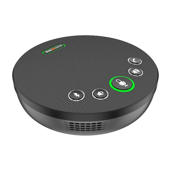 Bzbgear USB/Bluetooth Desktop Conference Speakerphones with 360 Audio Pickup up to 16ft - BG-OMNITALK