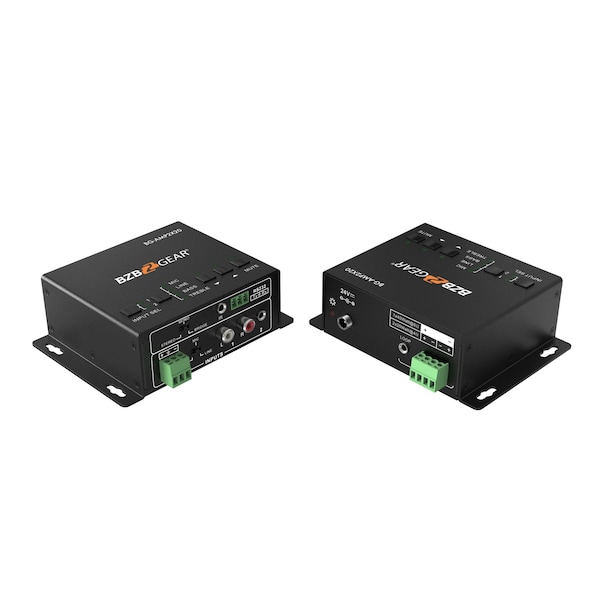 Bzbgear 2-Channel 40W 4/8 Ohms Stereo/Mono Audio Amplifier - BG-AMP2X20