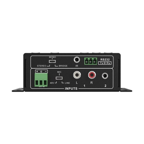 Bzbgear 2-Channel 40W 4/8 Ohms Stereo/Mono Audio Amplifier - BG-AMP2X20