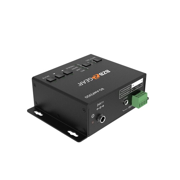 Bzbgear 2-Channel 40W 4/8 Ohms Stereo/Mono Audio Amplifier - BG-AMP2X20