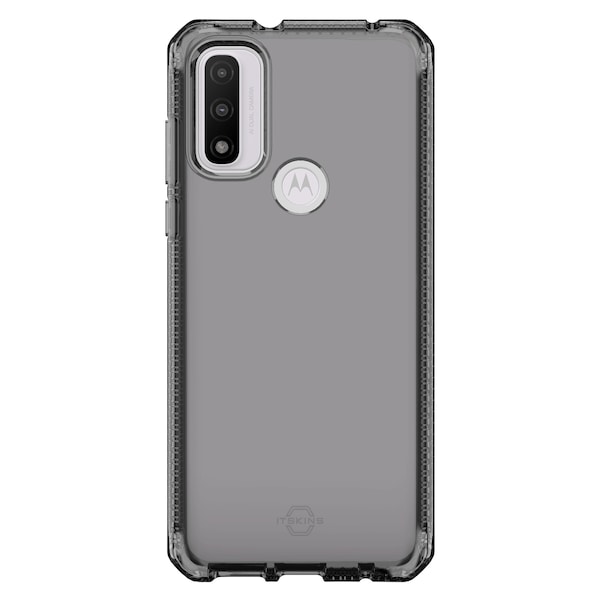 Itskins Spectrum Clear Case For Motorola Moto G Pure, Smoke - MTEL-SPECM-SMOK