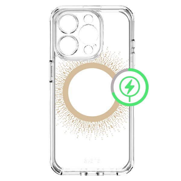 Avana Aura Magsafe Case For Apple Iphone 15 Pro, Gold - AP5X-AVMAU-GOLD