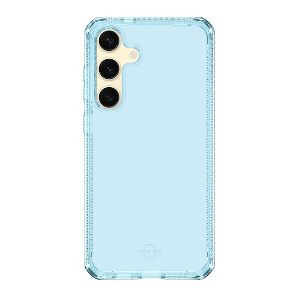 Itskins Spectrum_r Clear Case For Samsung Galaxy S25 Plus, Light Blue - SGZP-SPECM-LBLU