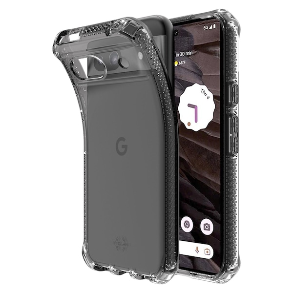 Itskins Spectrum_r Clear Case For Google Pixel 8a, Smoke - GGBB-SPECM-SMOK