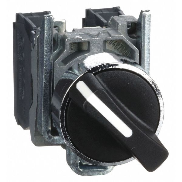 Interruptor de Selección No Iluminado Schneider Electric, 22mm, 2 Posiciones, Palanca - XB4BD25