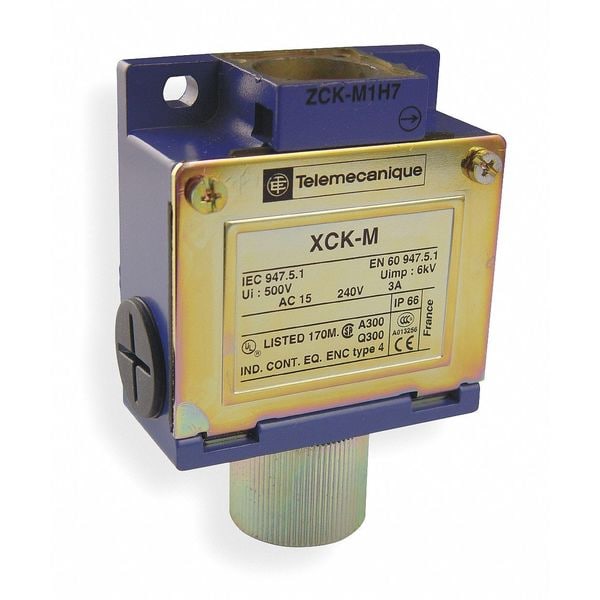Cuerpo de Interruptor de Límite de Sensores Telemecanique, 1NO/1NC, 3A @ 240V - ZCKM1