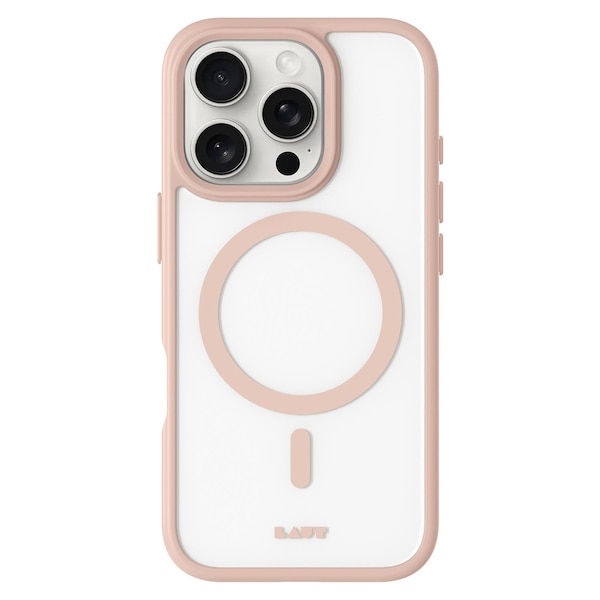 Laut Huex Protect Magsafe Case For Apple Iphone 16 Pro Max, Beige Gold - L_IP24D_HPT_BE
