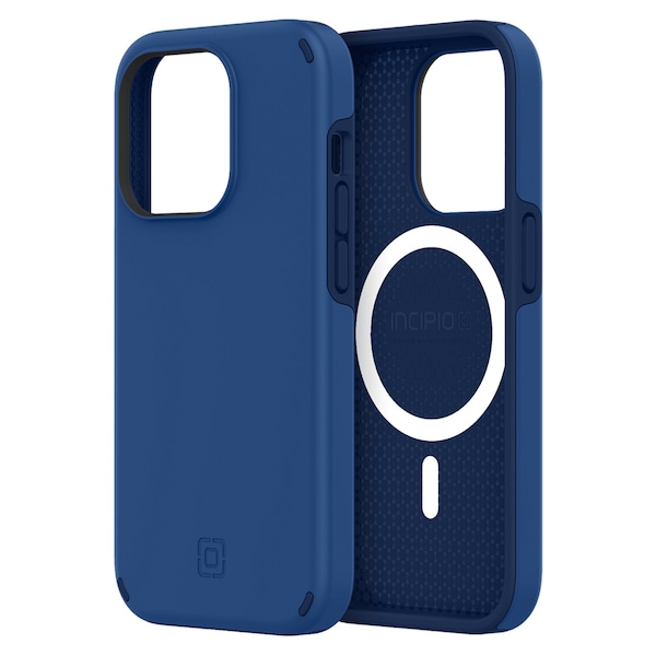 Incipio Duo Magsafe Case For Apple Iphone 14 Pro, Midnight Navy And Inkwell Blue - IPH-2037-MNYIB