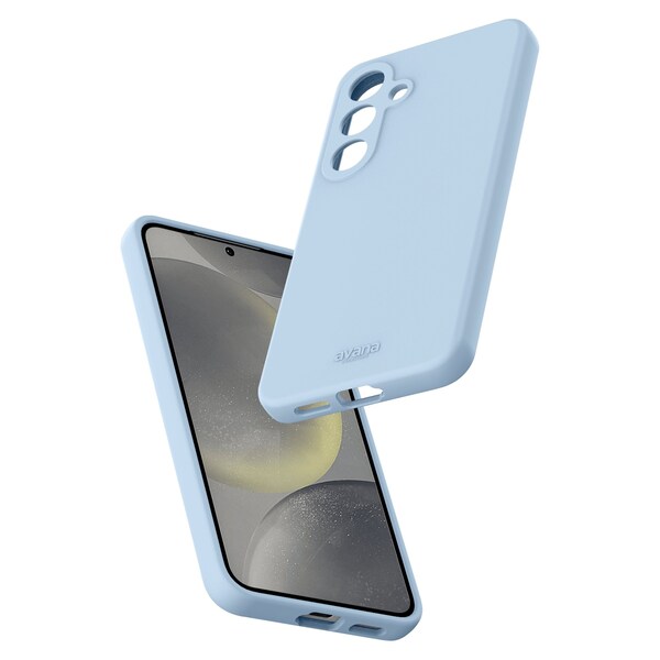 Avana Velvet Magsafe Case For Samsung Galaxy S25 Plus, Sky - SGZP-AVSIK-BYBU