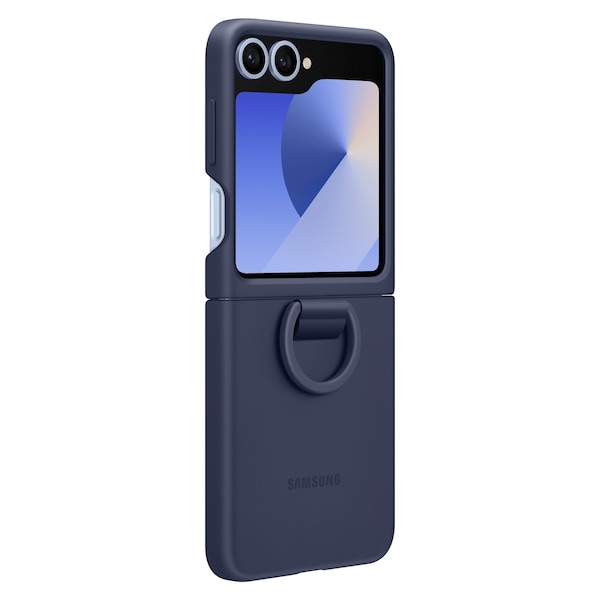 Samsung Silicone Cover Case For Galaxy Z Flip6, Navy - EF-PF741TNEGUS