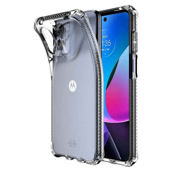 Itskins Spectrum_r Clear Case For Motorola Moto G Play 2024, Transparent - MTFG-SPECM-TRSP
