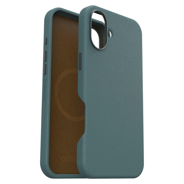 Otterbox Symmetry Cactus Leather Magsafe Case For Apple Iphone 16 Plus, Juniper Sprig - 77-96275