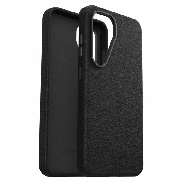 Otterbox Symmetry Cactus Leather Case For Samsung Galaxy S25, Noir Ash - 77-97384