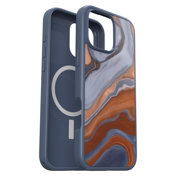 Otterbox Symmetry Graphics Magsafe Case For Apple Iphone 16 Pro Max, High Desert Agate - 77-96501