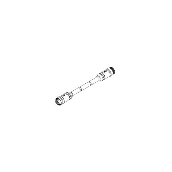Cables de sensor / cables de actuador Woodhead Bp D 4P M/Mfe Sk St #10 Bk Pvc 4M - 1300640417.