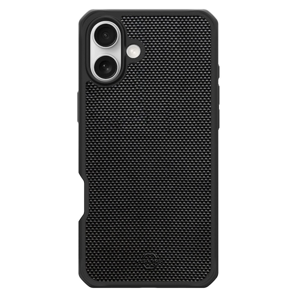 Itskins Ballistic_r Nylon Magsafe Case For Apple Iphone 16, Black - AP6N-HMABA-BLCK