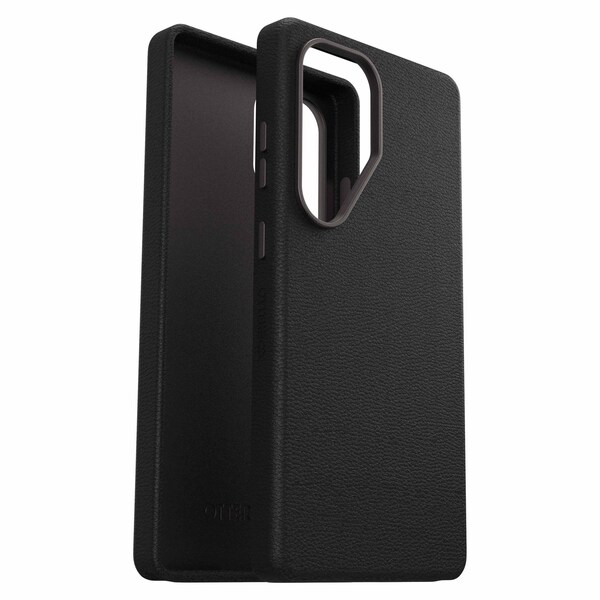 Otterbox Symmetry Cactus Leather Case For Samsung Galaxy S25 Ultra, Noir Ash - 77-97506