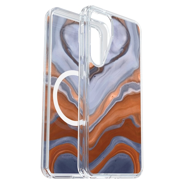 Otterbox Symmetry Clear Magnetic Case For Samsung Galaxy S25 Plus, High Desert Marble - 77-97695