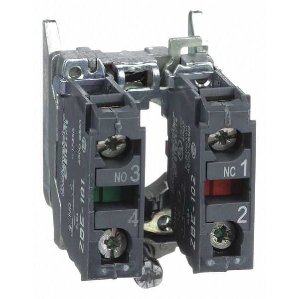 Bloque de Contacto Schneider Electric, 1NO + 1NC con Interrupción Lenta, 22mm - ZB4BZ105