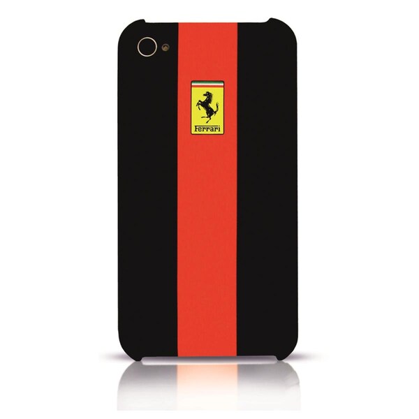 Masters Club Ferrari RUBBER HARD CASE IPHONE 4-4S RED - FERU4GRE