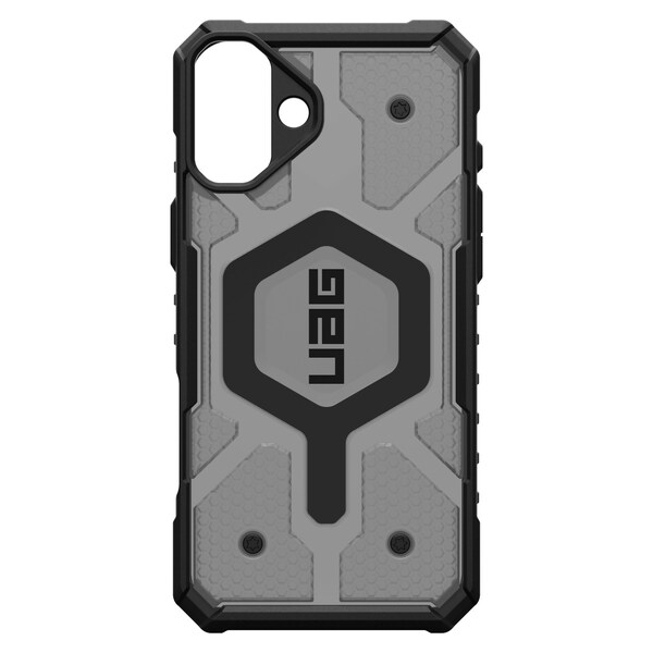 Urban Armor Gear Pathfinder Clear Magsafe Case For Apple Iphone 16 Plus, Ash - 114463113131