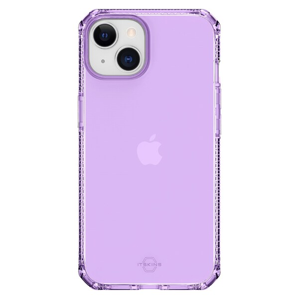 Itskins Spectrum_r Clear Case For Apple Iphone 14 / 13, Light Purple - AP4N-SPECM-LIPP