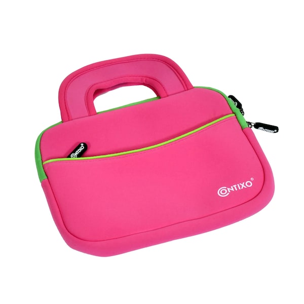 Contixo TB02 Protective Carrying Bag Sleeve Case for 10in. Tablets, Pink - TB02-PNK