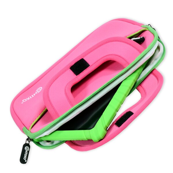 Contixo TB02 Protective Carrying Bag Sleeve Case for 10in. Tablets, Pink - TB02-PNK