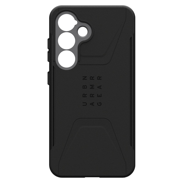Urban Armor Gear Civilian Pro Case With Magnet For Samsung Galaxy S25, Black - 214475114040
