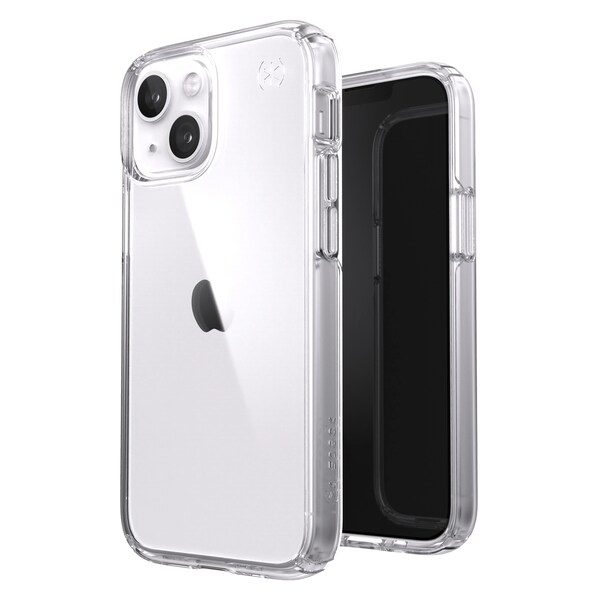 Speck Presidio Perfect Clear Case For Apple Iphone 13 Mini / 12 Mini, Clear - 141658-5085