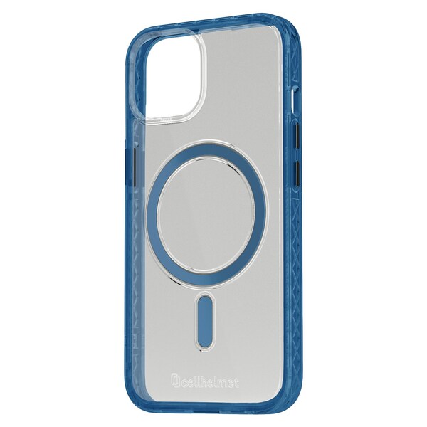 Cellhelmet Magnitude MagSafe Case for Apple iPhone 14, Deep Sea Blue - C-MAG-I14-6.1-BLU