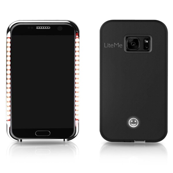 Serenelife Led Selfie Phone Case For Samsung S7, SL301S7GR - SL301S7GR