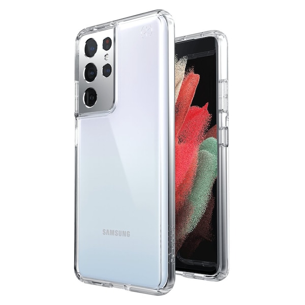 Speck Presidio Perfect Clear Case For Samsung Galaxy S21 Ultra 5g, Clear - 139905-5085
