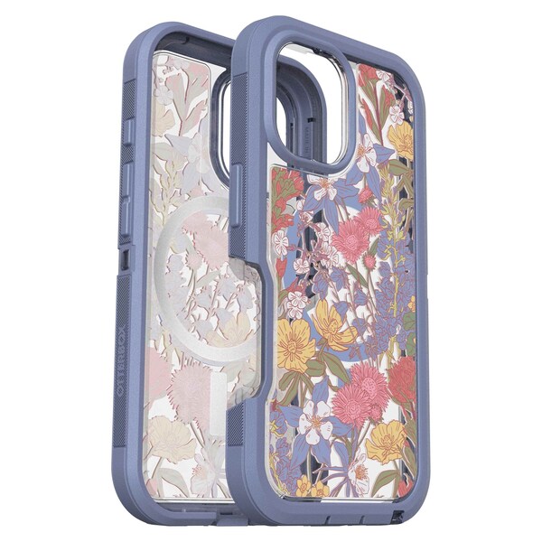 Otterbox Defender Pro Xt Clear Magsafe Case For Apple Iphone 16, Co Wildflowers - 77-96078
