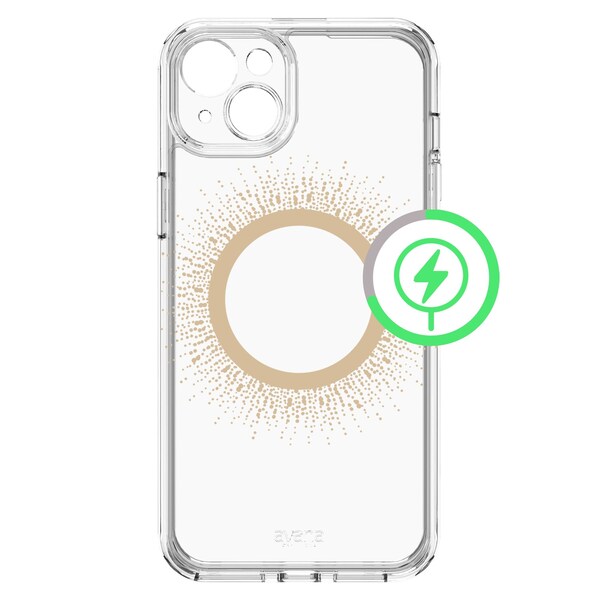 Avana Aura Magsafe Case For Apple Iphone 15 Plus, Gold - AP5R-AVMAU-GOLD