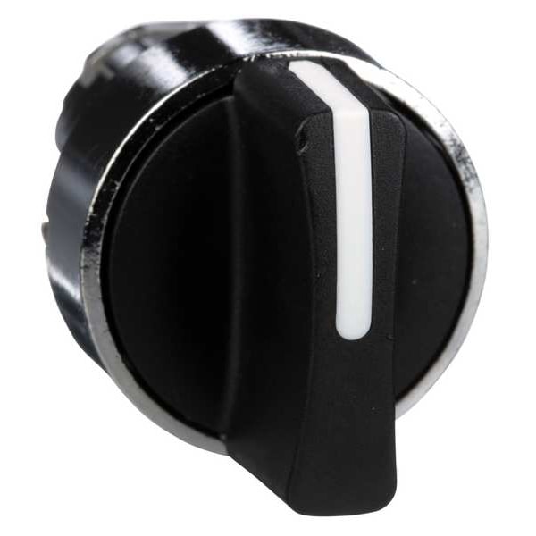 Interruptor selector no iluminado Schneider Electric, 22mm, 3 posiciones, palanca - ZB4BD3