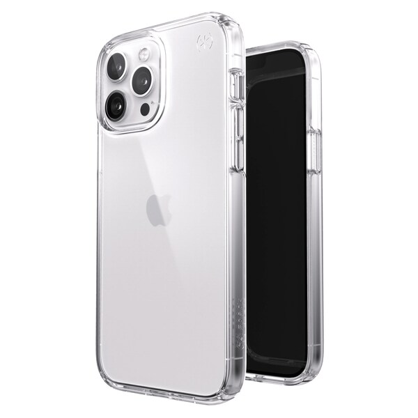Speck Presidio Perfect Clear Case For Apple Iphone 13 Pro Max / 12 Pro Max, Clear - 141737-5085