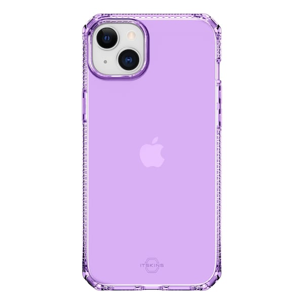 Itskins Spectrum_r Clear Case For Apple Iphone 14 Plus, Light Purple - AP4R-SPECM-LIPP