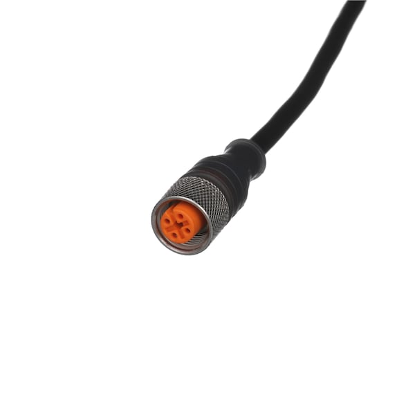Cables del sensor / Cables del actuador Carlo Gavazzi con conector M12 de 4 hilos, NPN, LED, 2 metros de PVC - CONB14NF-SNT2