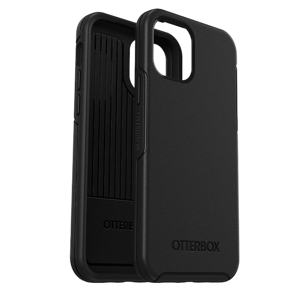 Otterbox Symmetry Antimicrobial Case For Apple Iphone 12 / 12 Pro, Black - 77-65414