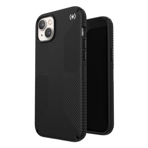 Speck Presidio Grip 2 Magsafe Case For Apple Iphone 14 Plus, Black - 150117-D143