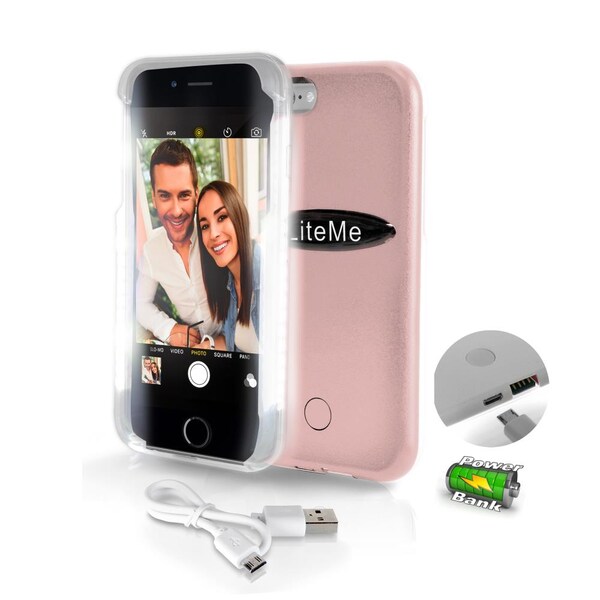 Serenelife Led Selfie Phone Case For Iphone 6 / 6S, SLIP101RG - SLIP101RG