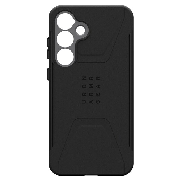 Urban Armor Gear Civilian Pro Case With Magnet For Samsung Galaxy S25 Plus, Black - 214474114040