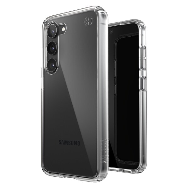 Speck Presidio Perfect Clear Case For Samsung Galaxy S23, Clear - 150337-5085