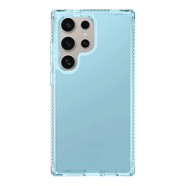 Itskins Spectrum_r Clear Case For Samsung Galaxy S25 Ultra, Light Blue - SGZU-SPECM-LBLU
