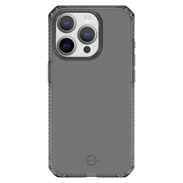 Itskins Spectrum r Clear Case For Apple Iphone 15 Pro Max, Smoke - AP5U-SPECM-SMOK