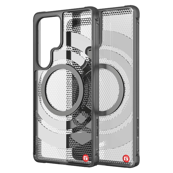 Gadget Guard Gform Reflector 2.0 Case For Samsung Galaxy S25 Ultra, Smoke Clear - GGGFRF2218AP03D